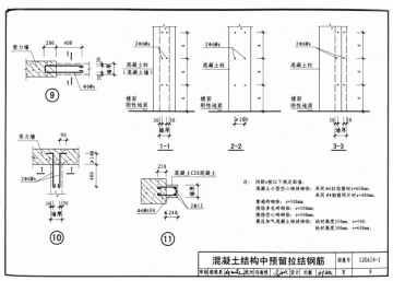 12g6141砌体填充墙结构构造标准图集|12g614-1图集pdf