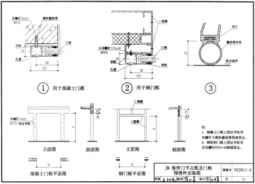 03j611-4夹心板大门图集(高清无水印)pdf格式免费版