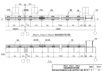 05g525吊车轨道联结及车挡(适用于钢吊车梁)图集pdf格式【高清免费