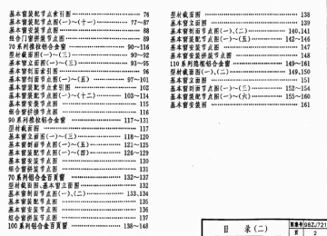 中南标98zj721铝合金窗图集pdf格式【超清免费电子版】