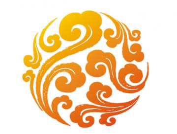 祥云是代表中国文化的符号,在设计中国风的ppt时,常会用到祥云图案
