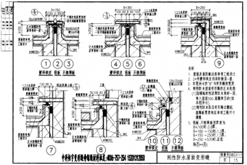 98zj111变形缝图集(中南标98zj111)pdf完整版【中南地区建筑标准图集